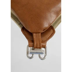 KARE Design Fauteuil Avec Tabouret Washington Marron