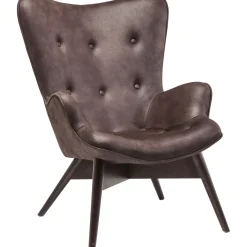 KARE Design Fauteuil Black Angels Wings Marron Econo