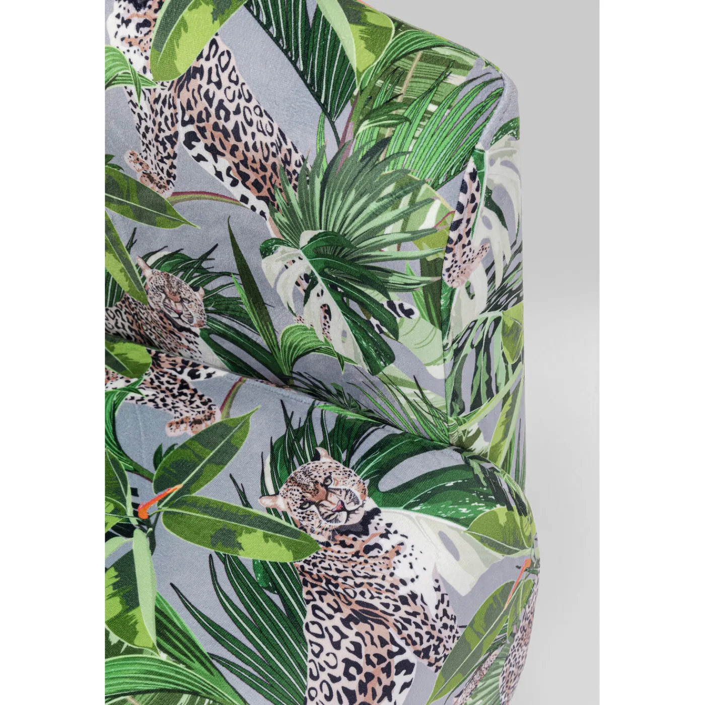 KARE Design Fauteuil Cigar Lounge Jungle Vert