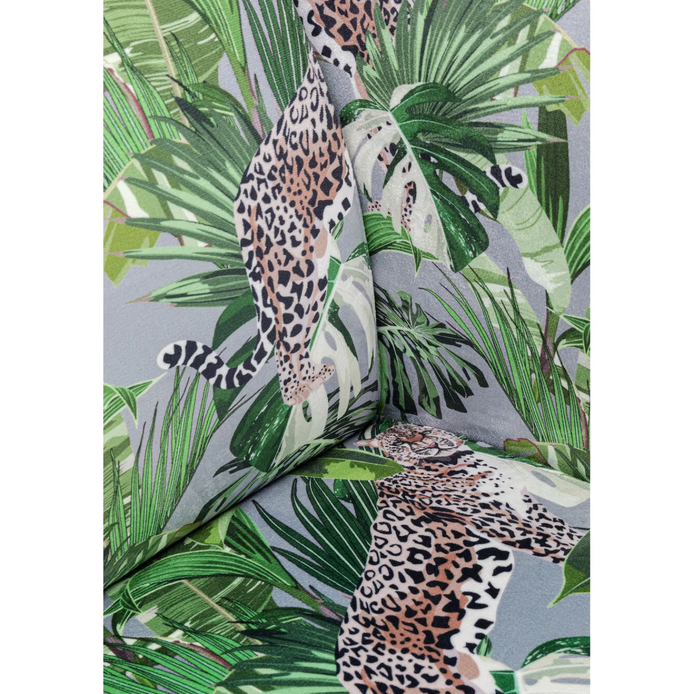 KARE Design Fauteuil Cigar Lounge Jungle Vert