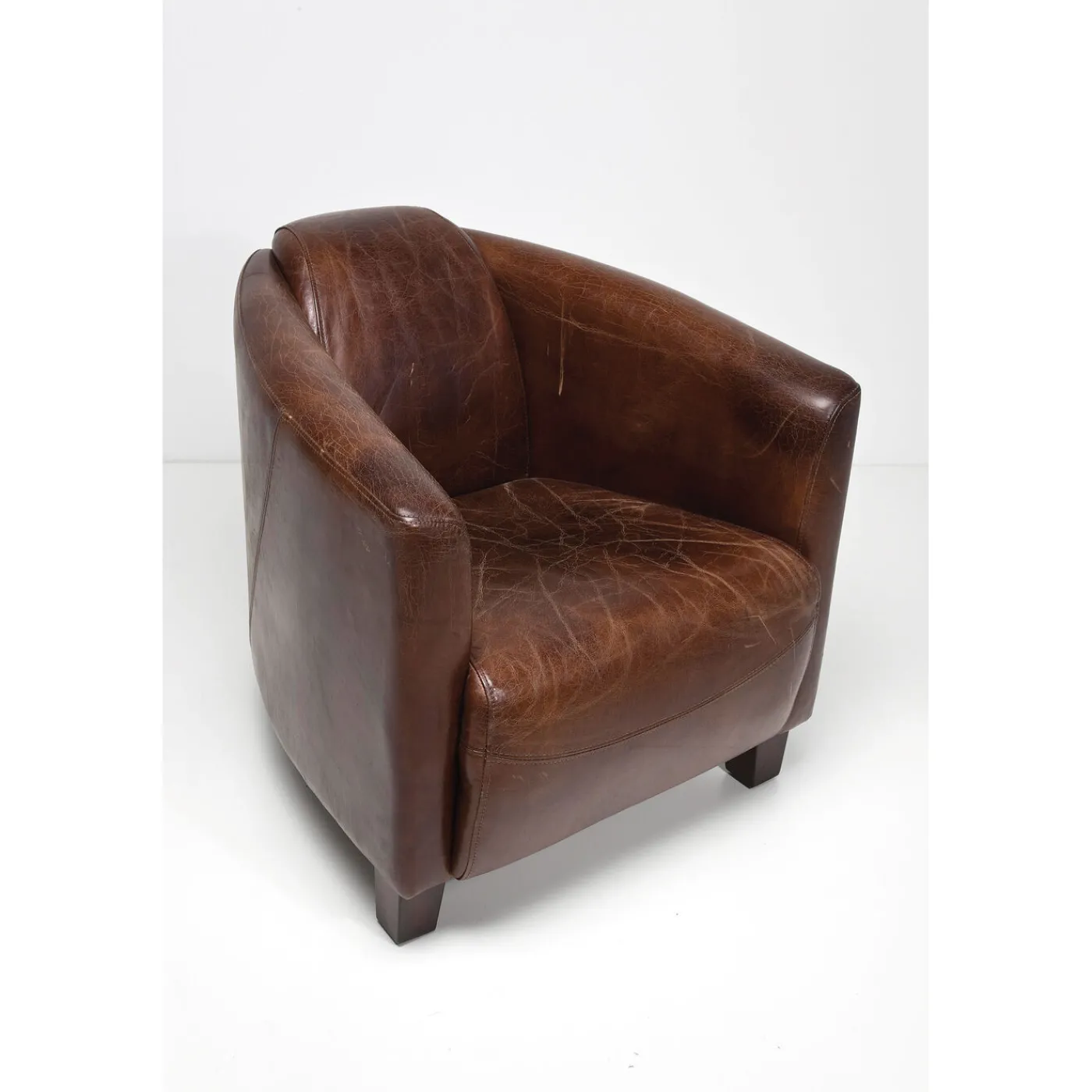 KARE Design Fauteuil Cigar Lounge Marron
