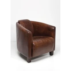 KARE Design Fauteuil Cigar Lounge Marron