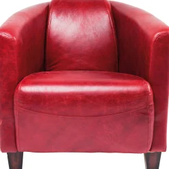 KARE Design Fauteuil Cigar Lounge Rouge