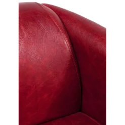 KARE Design Fauteuil Cigar Lounge Rouge