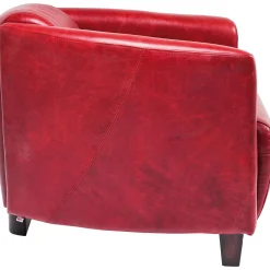 KARE Design Fauteuil Cigar Lounge Rouge