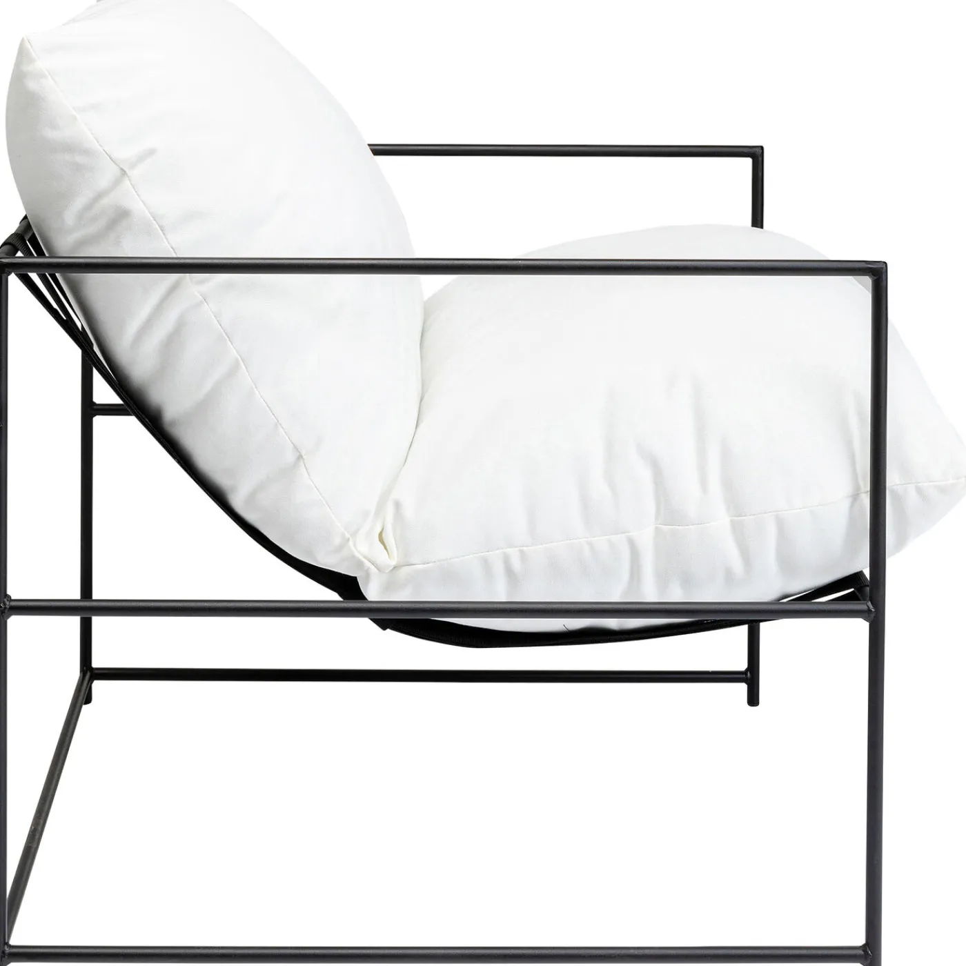 KARE Design Fauteuil Cuby Garden Blanc