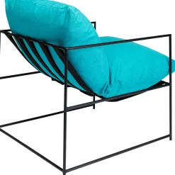 KARE Design Fauteuil Cuby Garden Bleu