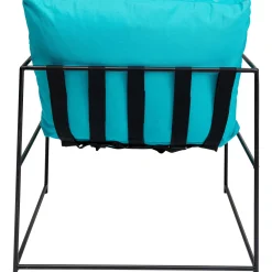 KARE Design Fauteuil Cuby Garden Bleu