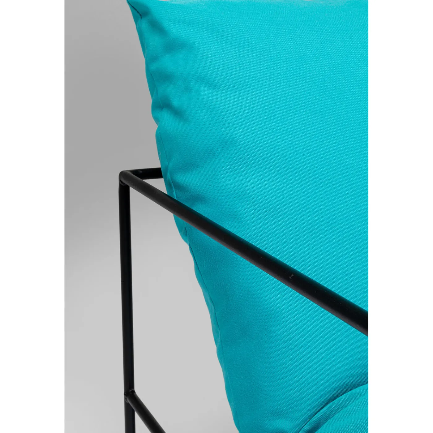 KARE Design Fauteuil Cuby Garden Bleu