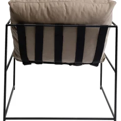 KARE Design Fauteuil Cuby Garden Marron