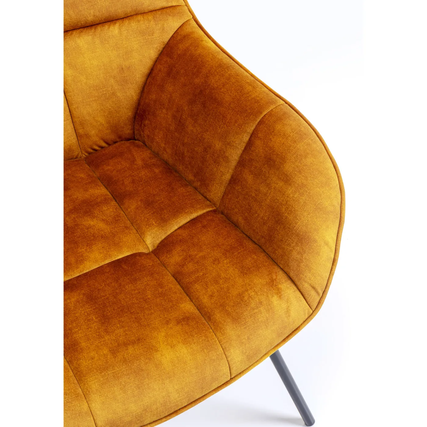 KARE Design Fauteuil Dave Ambre