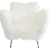 KARE Design Fauteuil Goldfinger Blanc