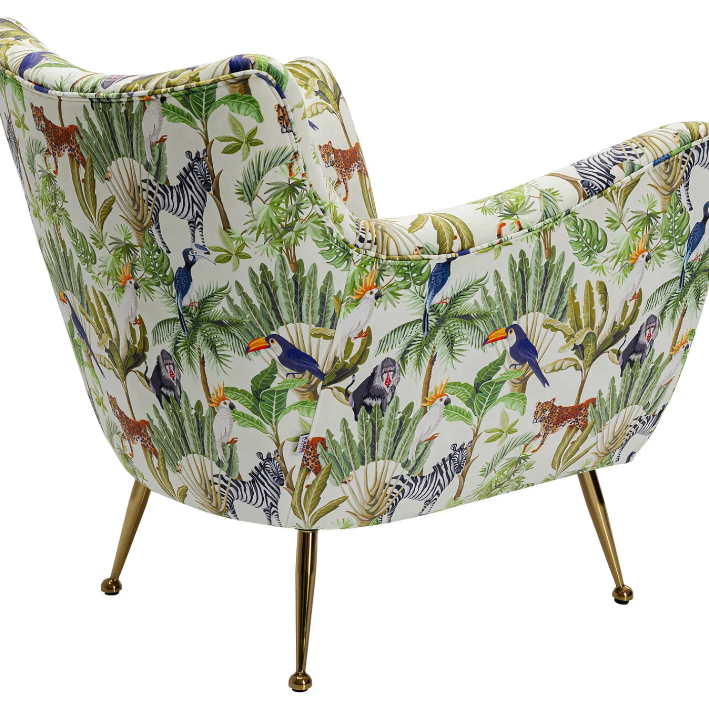 KARE Design Fauteuil Goldfinger Tropical