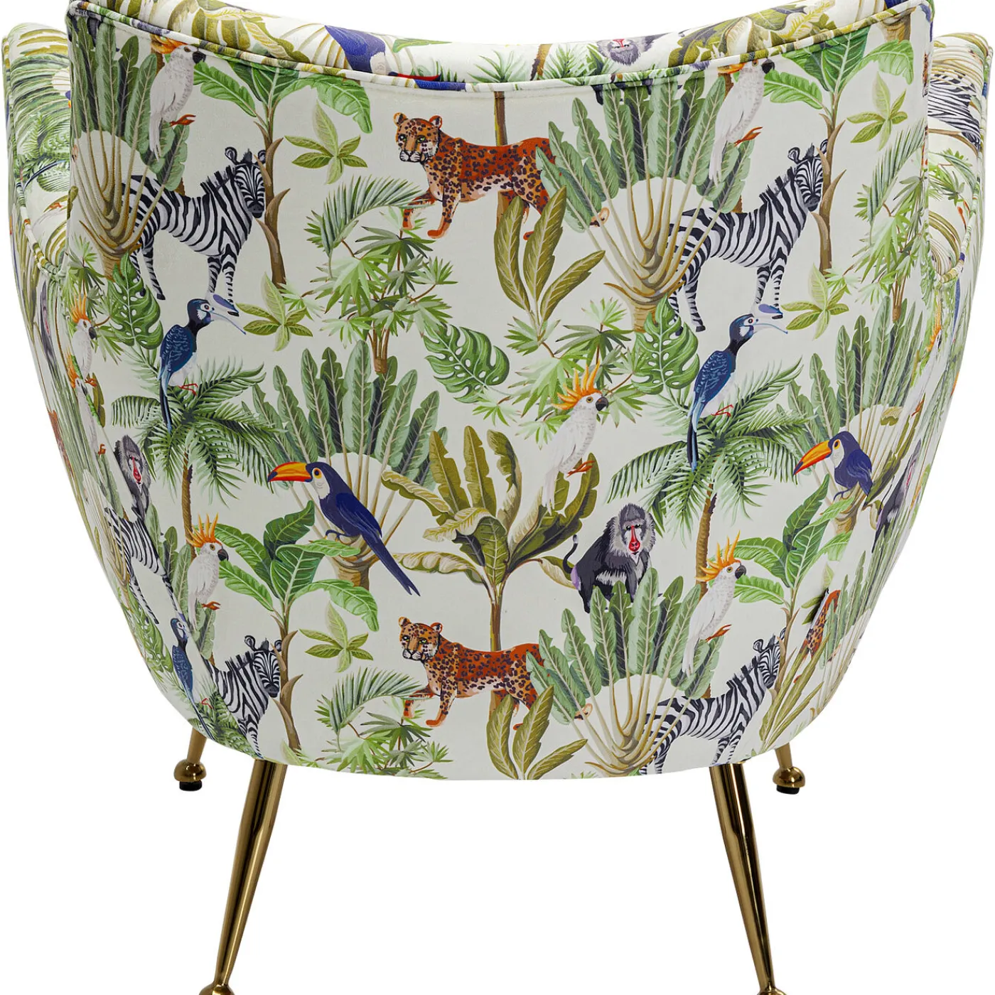 KARE Design Fauteuil Goldfinger Tropical