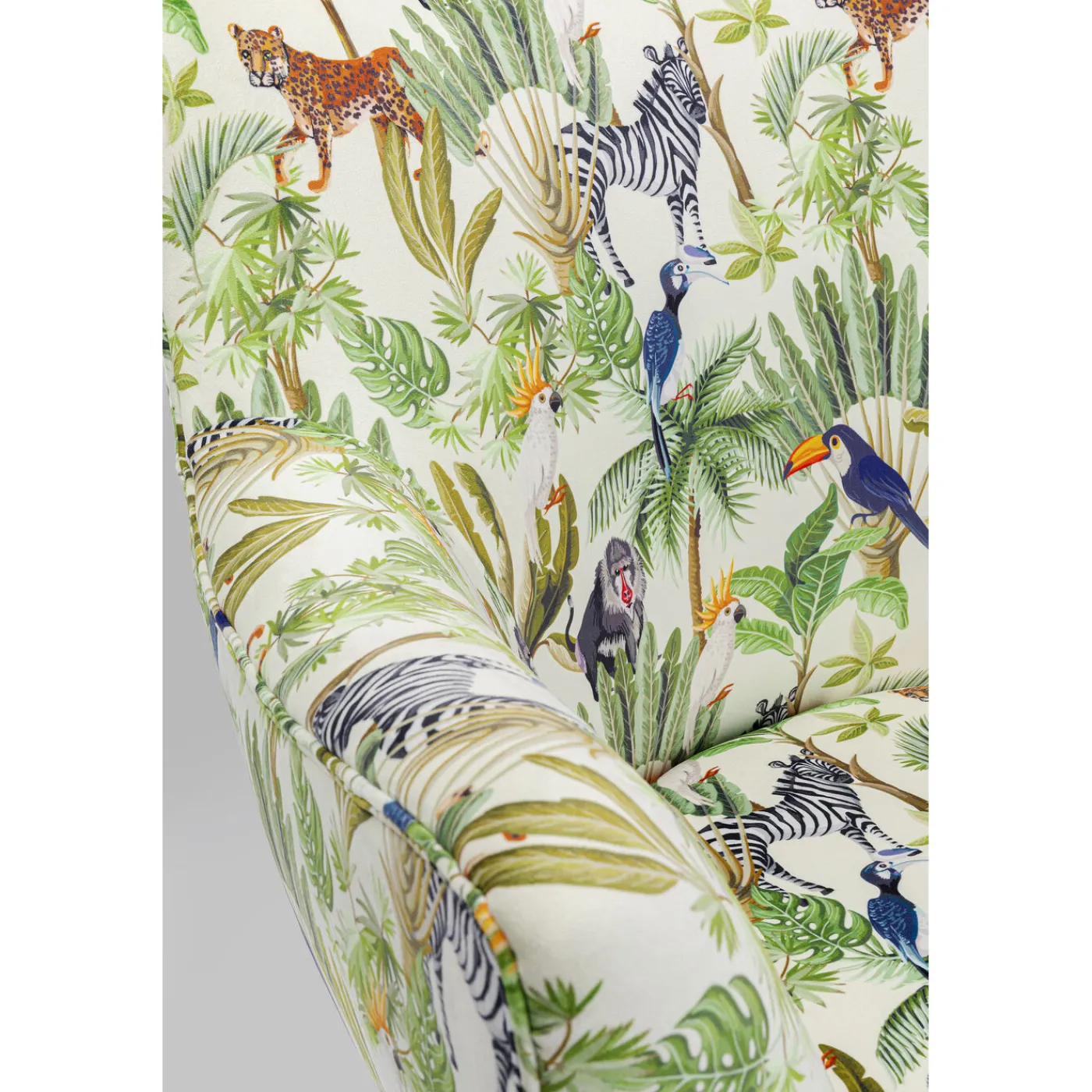 KARE Design Fauteuil Goldfinger Tropical