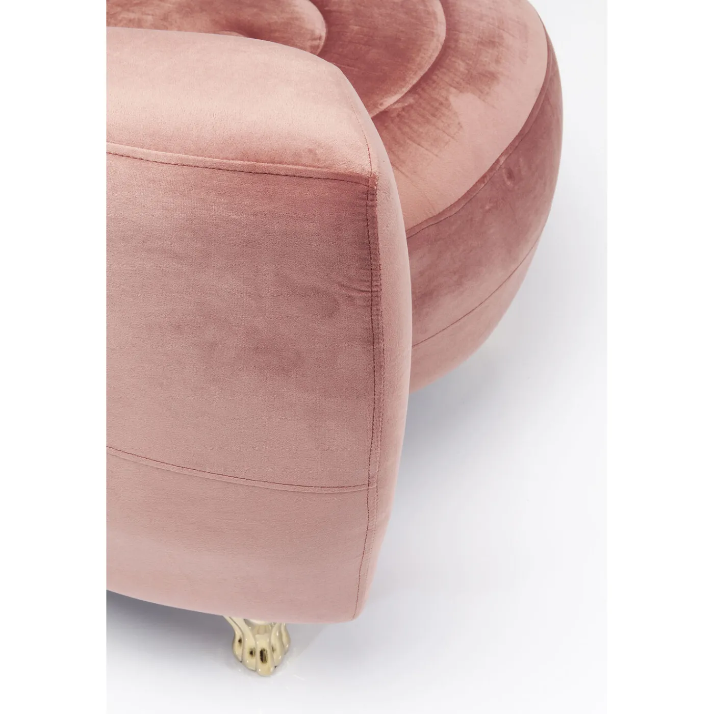 KARE Design Fauteuil Lofty Snake Mauve