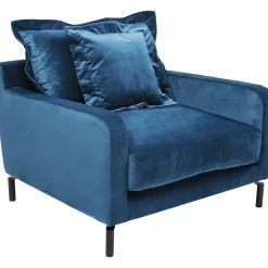 KARE Design Fauteuil Lullaby Petrole