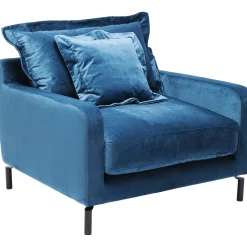 KARE Design Fauteuil Lullaby Petrole