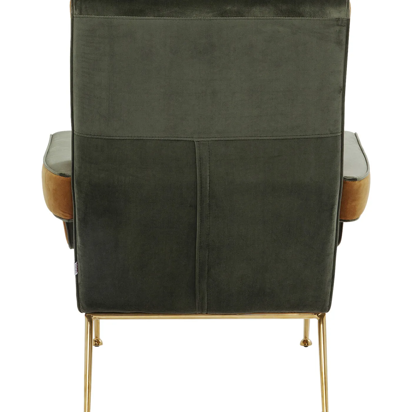 KARE Design Fauteuil Luna Haut Dossier Vert