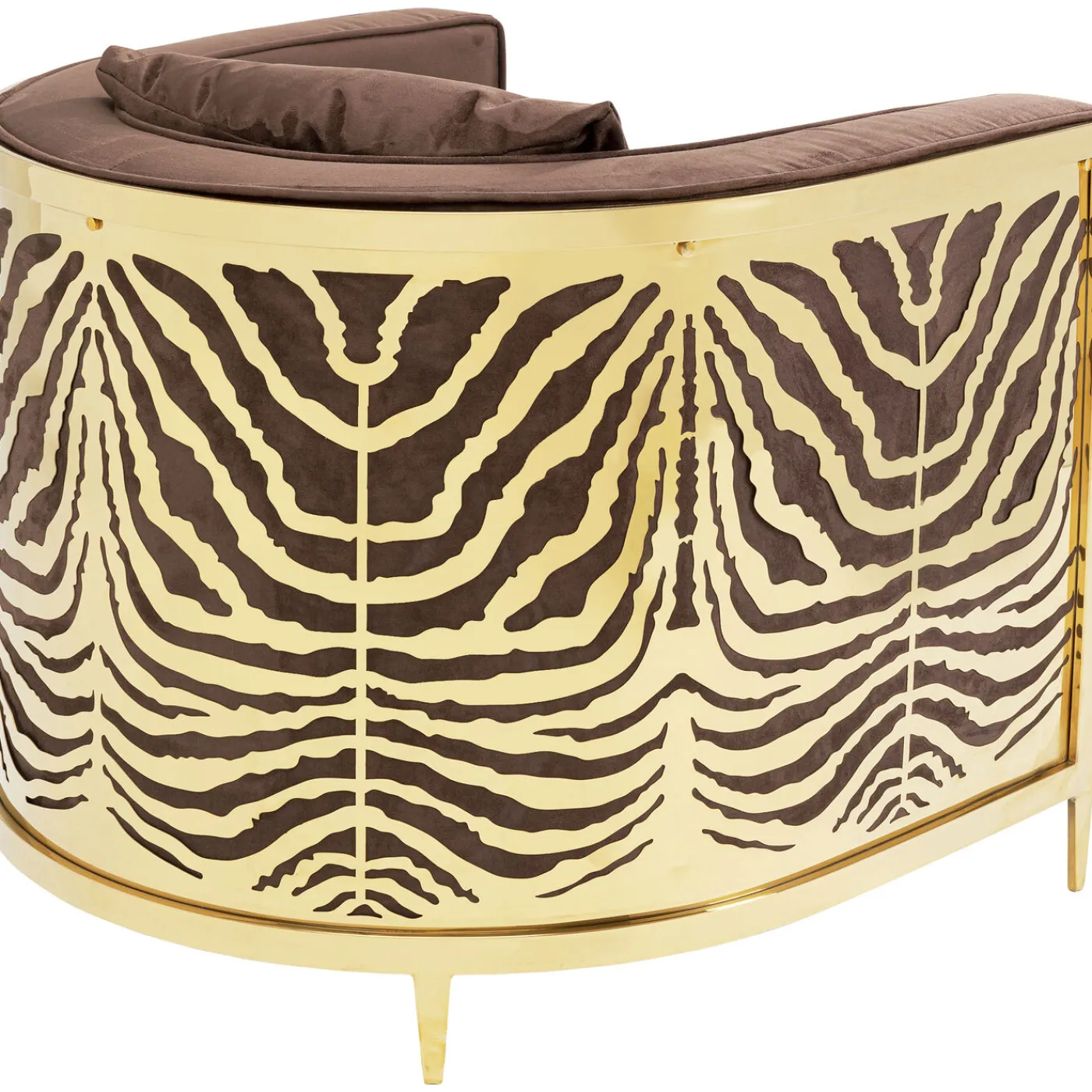 KARE Design Fauteuil Matteo Marron