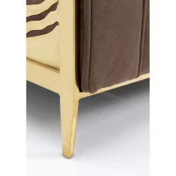 KARE Design Fauteuil Matteo Marron