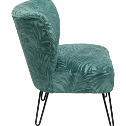 KARE Design Fauteuil Palm Springs Bleu