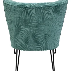 KARE Design Fauteuil Palm Springs Bleu