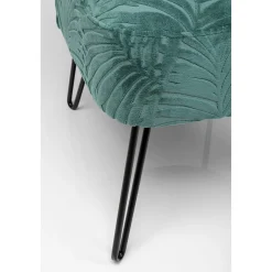 KARE Design Fauteuil Palm Springs Bleu