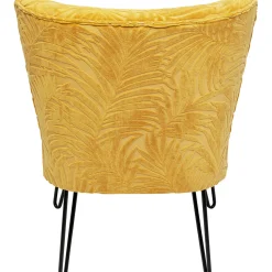 KARE Design Fauteuil Palm Springs Jaune