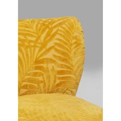 KARE Design Fauteuil Palm Springs Jaune