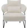 KARE Design Fauteuil Peppo Blanc