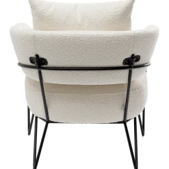 KARE Design Fauteuil Peppo Blanc