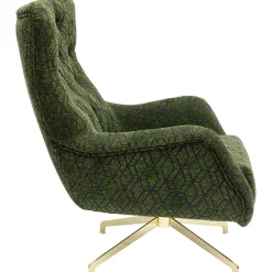 KARE Design Fauteuil Pivotant Bellini Vert
