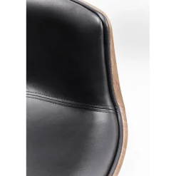 KARE Design Fauteuil Pivotant Club Noyer