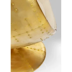 KARE Design Fauteuil Pivotant Eye Ball Laiton