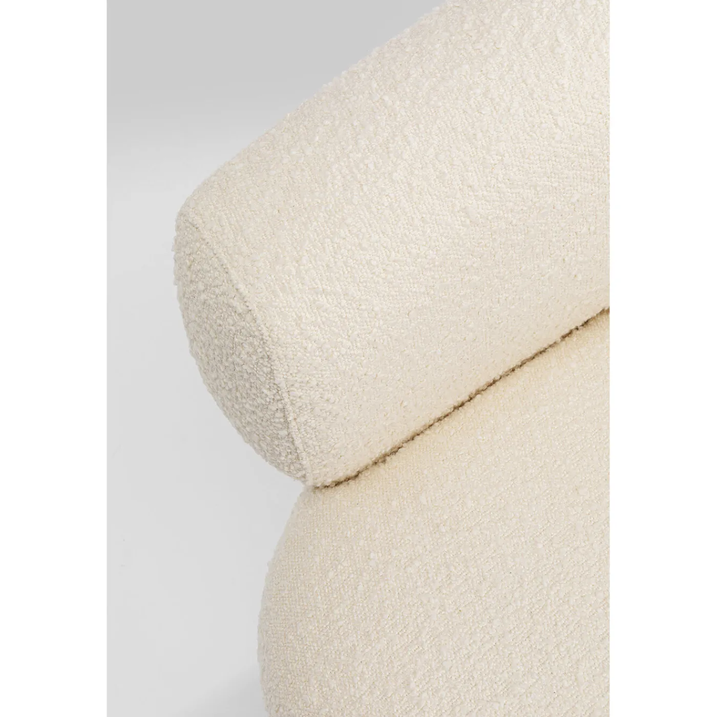 KARE Design Fauteuil Pivotant Maye Creme