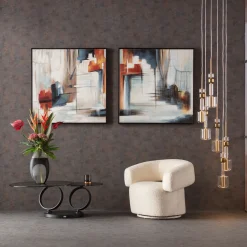 KARE Design Fauteuil Pivotant Maye Creme