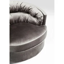 KARE Design Fauteuil Pivotant Music Hall Gris