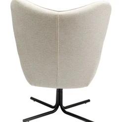 KARE Design Fauteuil Pivotant Oscar Creme