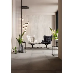 KARE Design Fauteuil Pivotant Oscar Creme