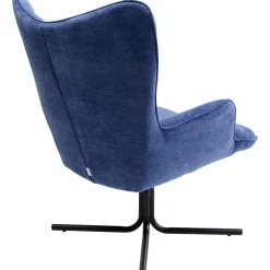 KARE Design Fauteuil Pivotant Oscar Denim