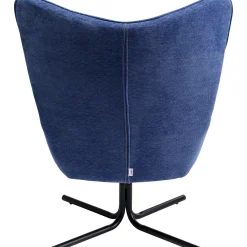 KARE Design Fauteuil Pivotant Oscar Denim