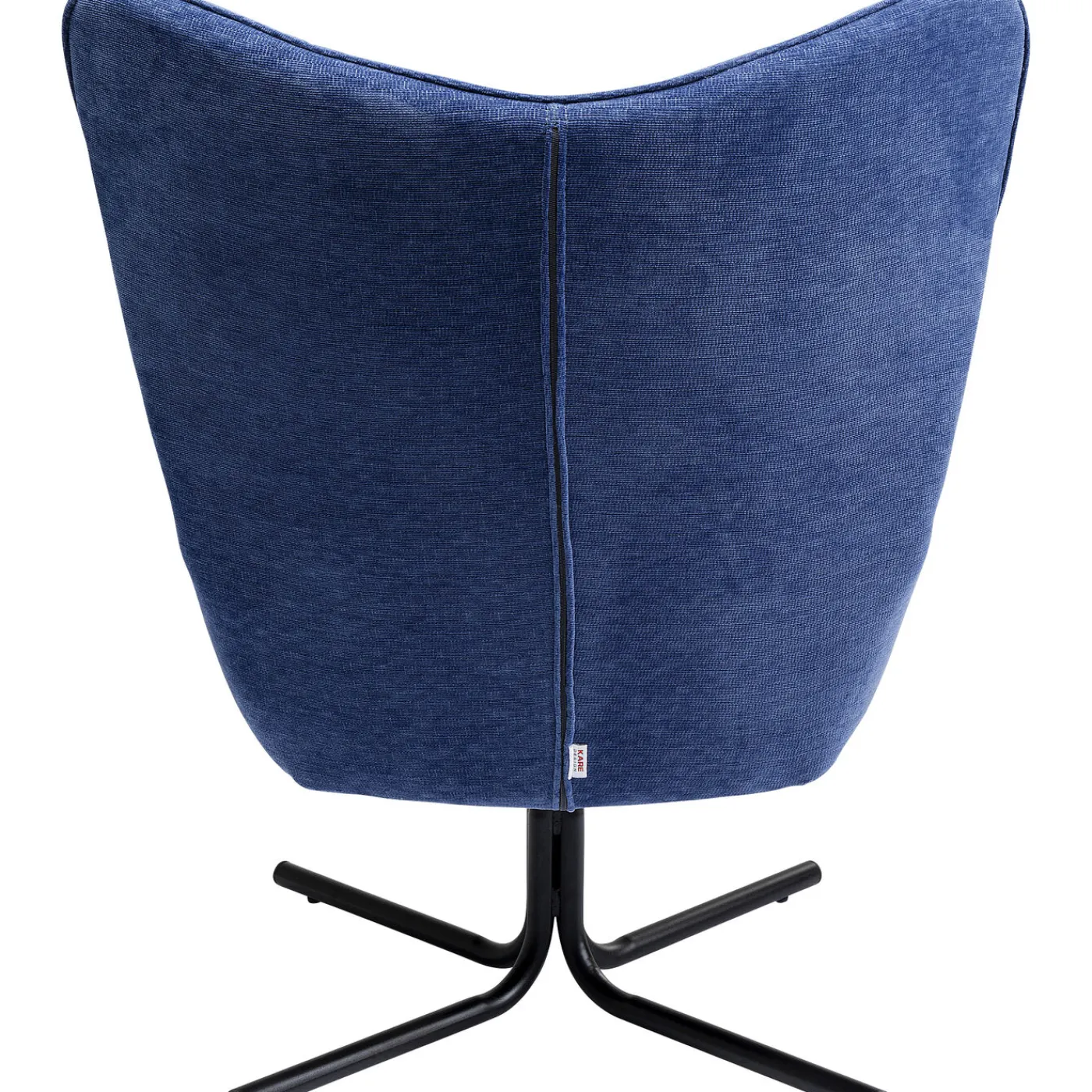 KARE Design Fauteuil Pivotant Oscar Denim