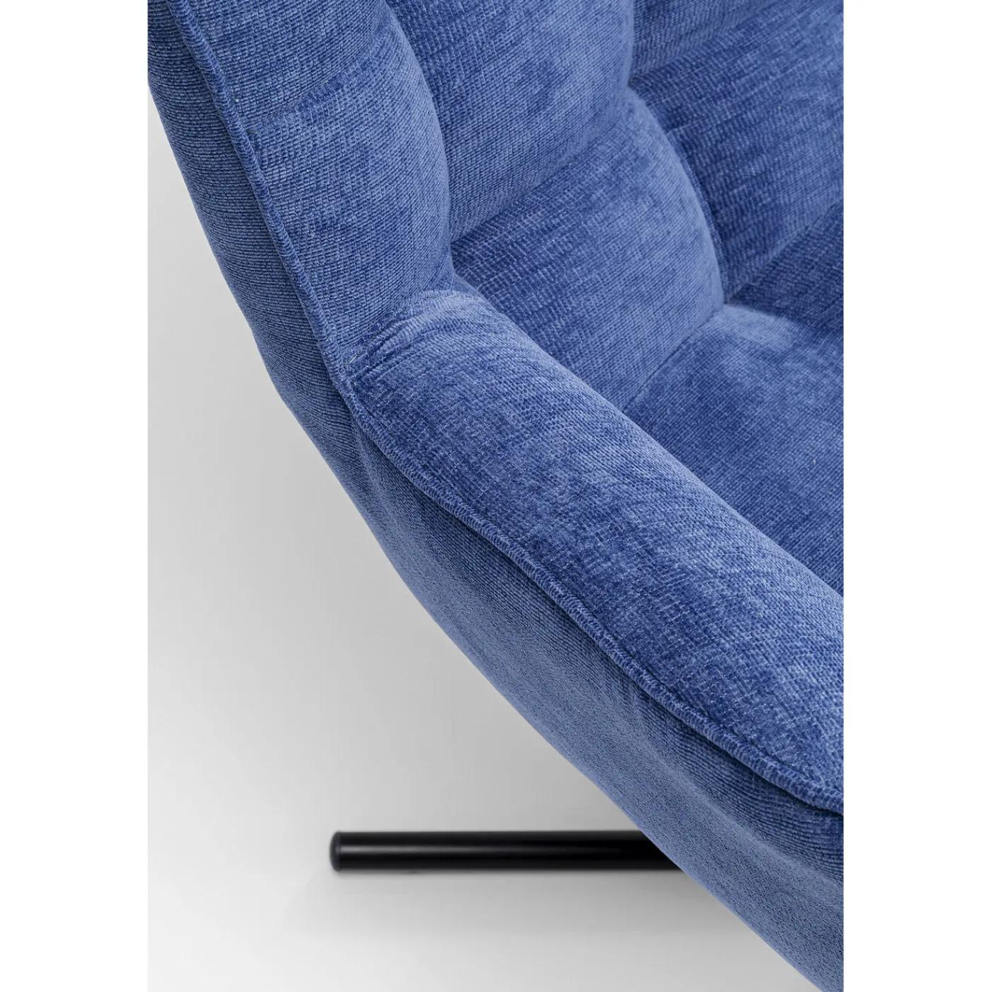 KARE Design Fauteuil Pivotant Oscar Denim