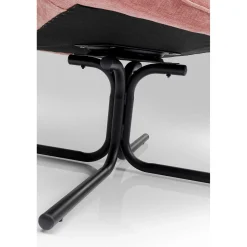 KARE Design Fauteuil Pivotant Oscar Rose