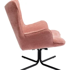 KARE Design Fauteuil Pivotant Oscar Rose