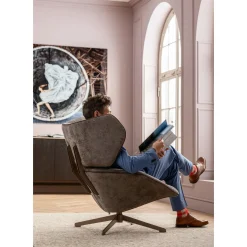 KARE Design Fauteuil Pivotant Oval Office