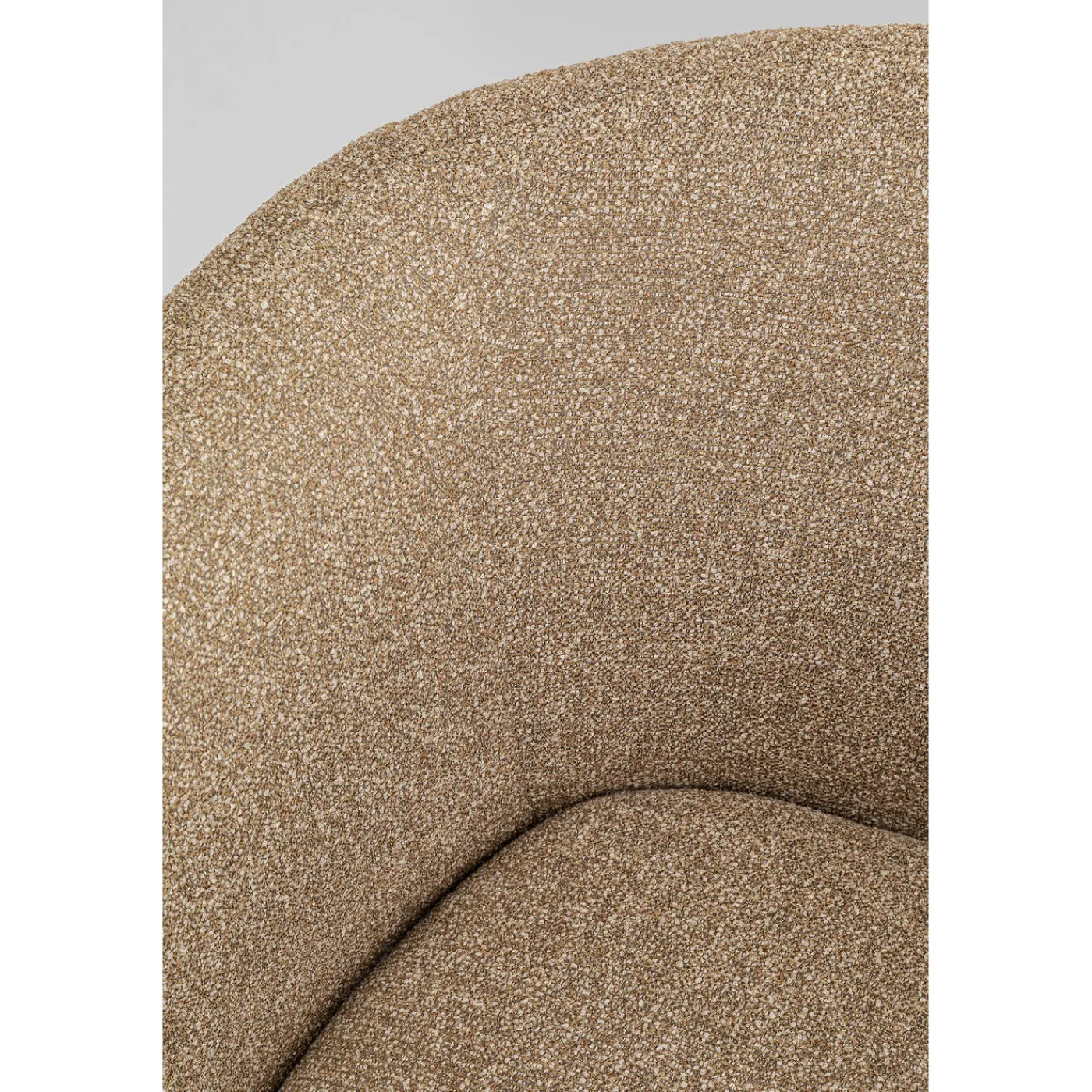 KARE Design Fauteuil Pivotant Peony Beige