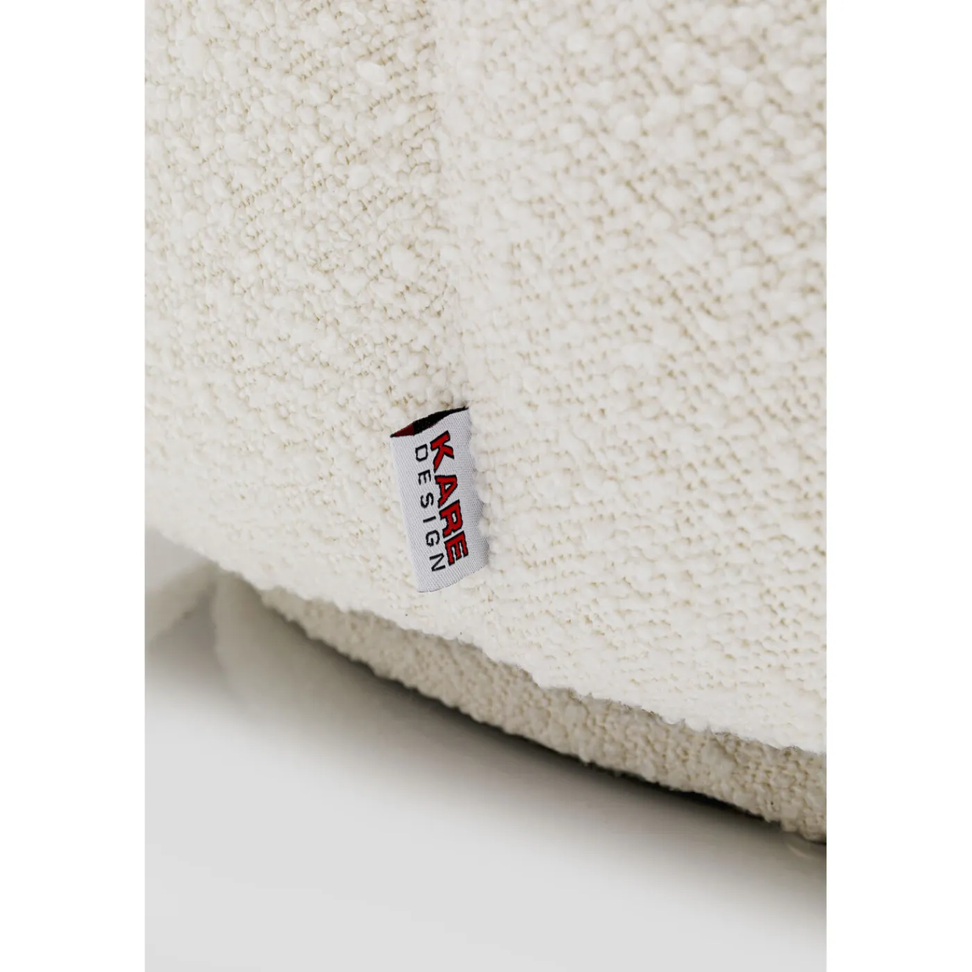 KARE Design Fauteuil Pivotant Peppo Lounge Blanc