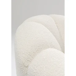 KARE Design Fauteuil Pivotant Peppo Lounge Blanc